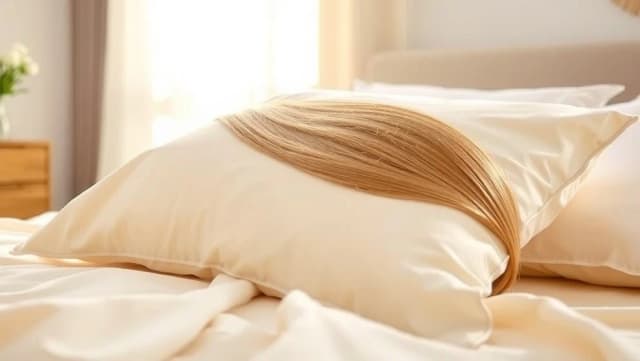 Bambu örngott hår håller långt skönare